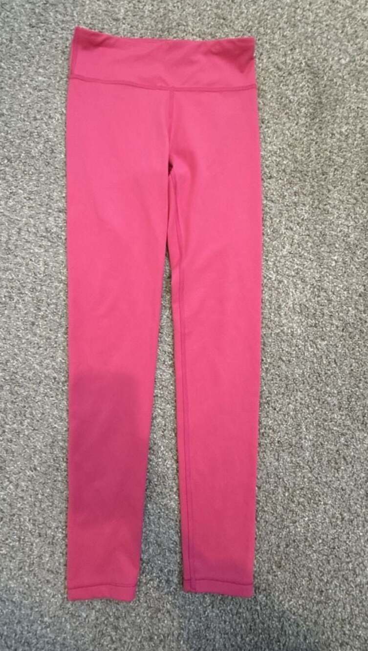 Athleta Girl High Rise Chit Chat Tight Leggings Pink Size L/12